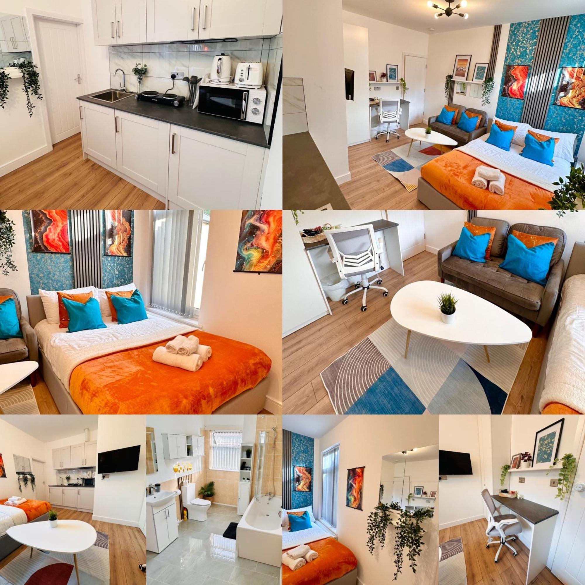 R4 Luxury Studio En-Suite Room In Harborne Lane By Queen Elizabeth Hospital เบอร์มิงแฮม ภายนอก รูปภาพ